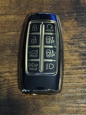 8 Button Soft Tpu Case Cover Key Fob With Key Chain