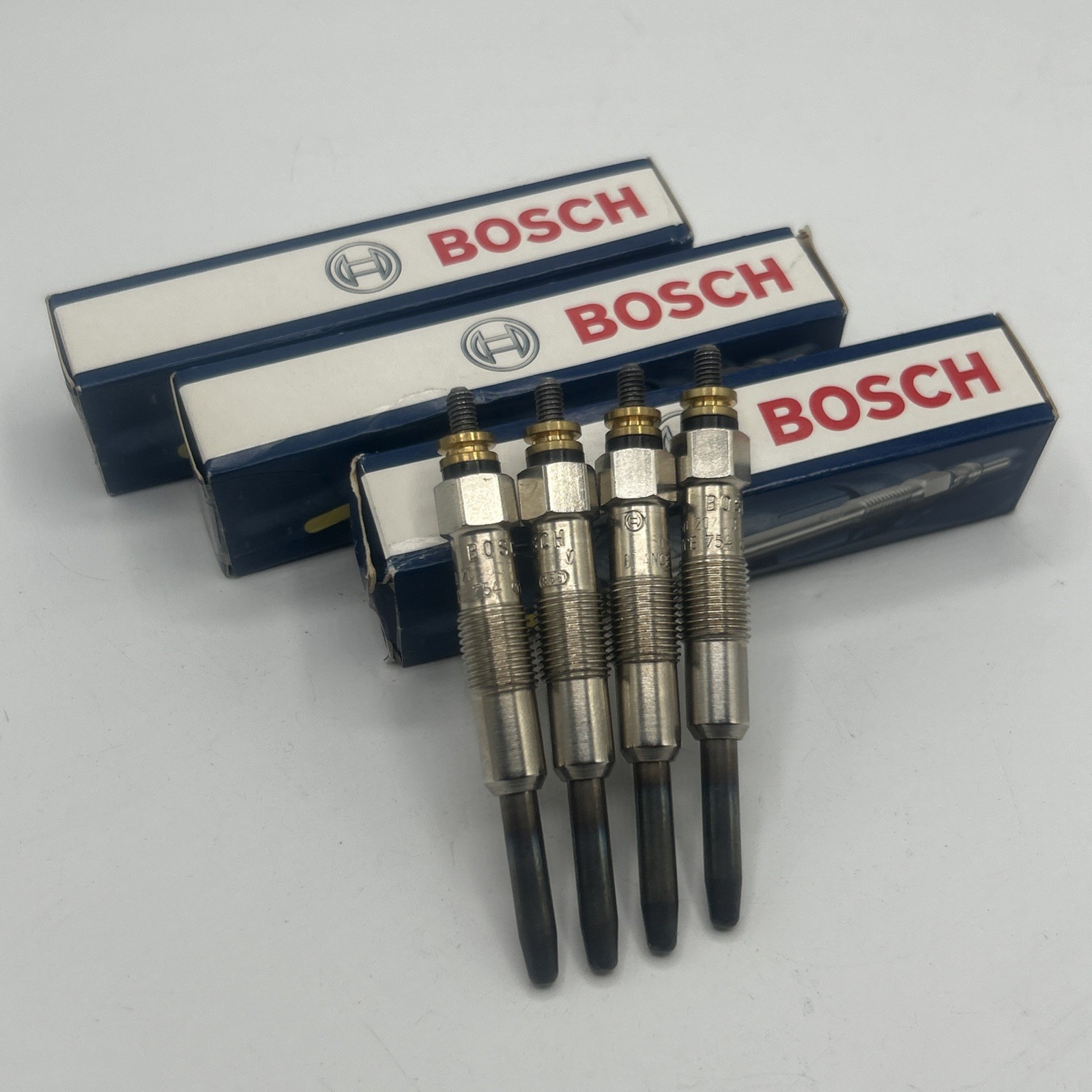 Bosch 4 Diesel Glow Plugs For Ducato Jumper Boxer 2.8 HDI Iveco Daily Master
