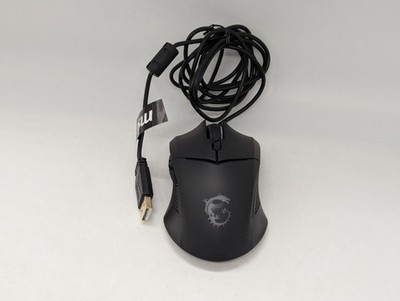 MSI Clutch GM08 Gaming Maus USB kabelgebunden 4200 DPI optischer Sensor symmetrisch schwarz