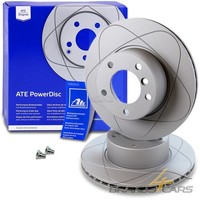 ATE Power Disc 2X Bremsscheibe BelÜFtet Ø296 Vorne FÜR BMW 5-ER E39 520-535