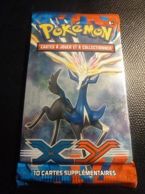 Booster Pokémon XY, set de base, Xerneas, scellé, non pesé, France - Photo 1/4