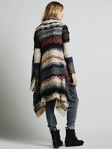 Free People Sloppy Joe Cardigan, Sz. XS/S/M - Picture 2 of 6