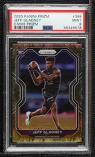 2020 Panini Prizm Rookie Camo Prizm /25 Jeff Gladney #399 PSA 9 MINT 0h2x