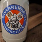 Vintage Paulanerbrau Paulaner Munchen, Salvator Stein Beer Mug ,0.5L, W Germany — photo 8