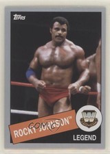 2015 Topps Heritage WWE Legend Silver Rocky Johnson #39 0ad
