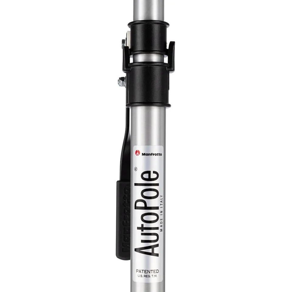 Manfrotto 032 Autopole - Silver, 2.1m-3.7m (Buyer Collection)