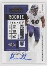 2020 Panini Contenders Rookie Ticket Malik Harrison #176 Auto 0wp8