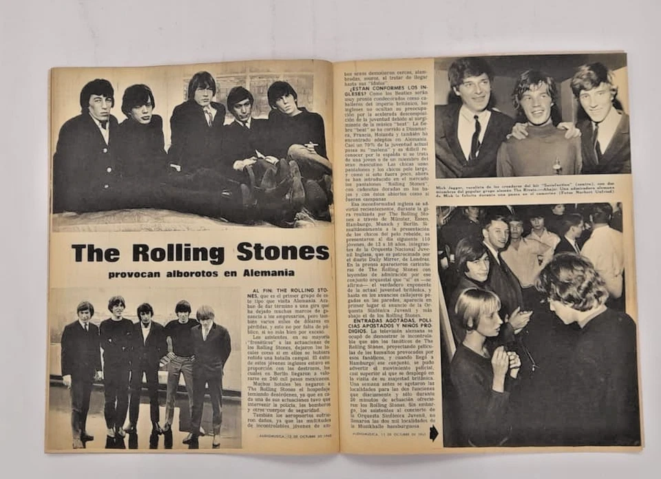 AUDIO MUSICA No.146 OCTOBER 1965 MONSERRAT CABALLE / THE ROLLING STONES - Image 4 of 4