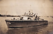 Original WW2 photo RAF High speed launch 2530 Air Sea Rescue boat 1943Chittagong