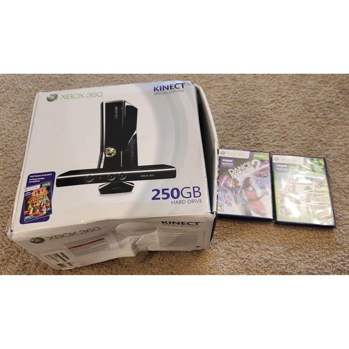 Xbox 360 Kinect Special Edition 250gb | eBay
