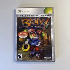 Blinx: The Time Sweeper (Microsoft Xbox, 2002) – Complete w/ Manual – Tested