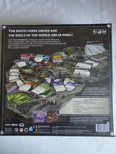 WizKids D&D Dungeons and Dragons Tomb of Annihilation Board Game Premium Edition - Picture 2 of 9