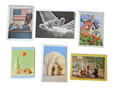 Lot of 6 Assorted Blank Note Cards Greeting Cards