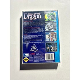 Rise of the Dragon (Sega CD) Works Complete CIB🔥Nice Shape!