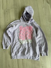 Barbie Lavender-Purple Hoodie Pink Logo Hoodie Sweater Hooded Sweatshirt Size 8