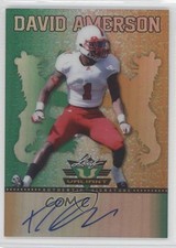 2013 Leaf Valiant David Amerson #BA-DA1 Auto 0b2