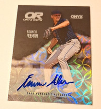 2025 Onyx RIP Kaleidoscope Signatures #RAB-FRAL Franco Aleman XRc Autograph #5/5