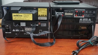 DENON D-500 Mini Stereo Component System AM/FM CD Cassette Amp