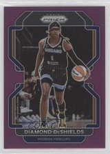2022 Panini Prizm WNBA Purple Prizm 98/99 Diamond DeShields #45 7m3