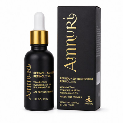 Ammuri Retinol Supreme 2,5% Vitamin C Hyaluronsäure Anti Aging Serum 30ml