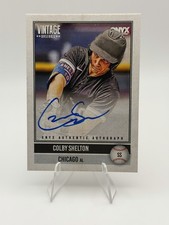 2026 Onyx Vintage Colby Shelton Auto /880 #VA-COSH Chicago White Sox Prospect