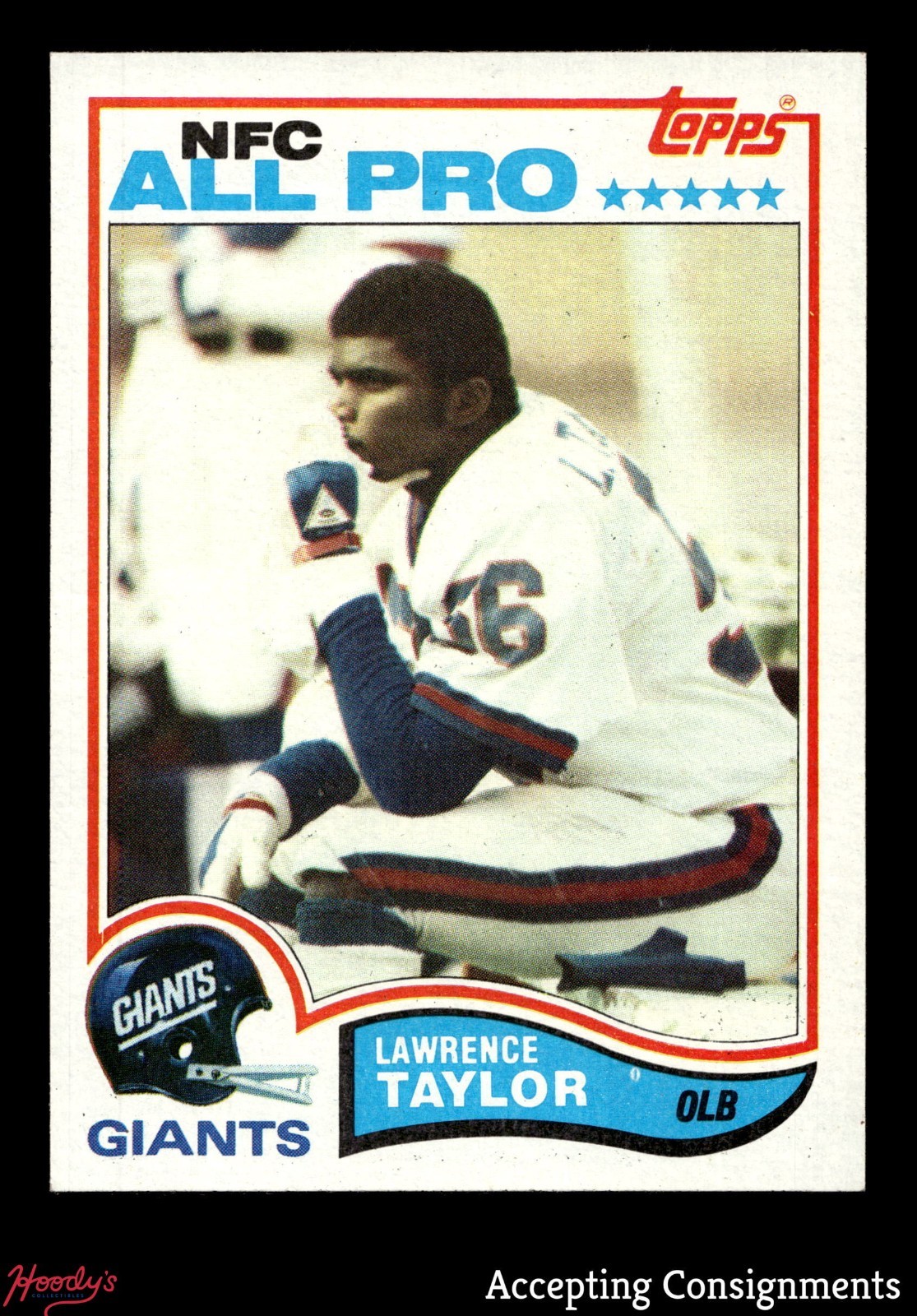 1982 Topps #434 Lawrence Taylor ROOKIE RC GIANTS