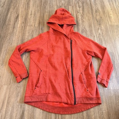 Nike Wmns Tech Fleece Cape Hoodie 684928-696 Bright Crimson Women s Large