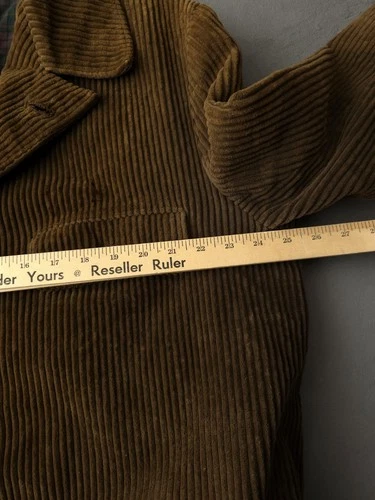 Vintage 1960s Camox Confezioni Brown Corduroy Barnstormer Work Jacket Men's L image 17