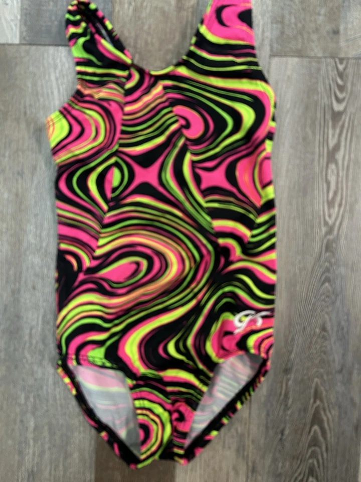 Lote De 2 Leotardos GK ELITE Gimnasia Leo CXS Niño Extra Pequeño Usados En Excelente Condición Foto 2 de 4