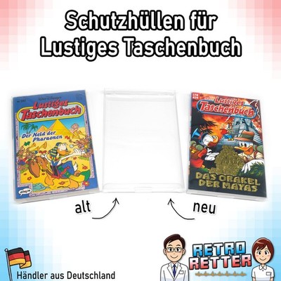 Schutzhüllen Lustiges Taschenbuch Bände LTB Comic Schutz Sammelbox 610 611 612