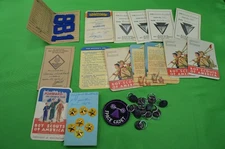 VTG Boy Scout Patches,Pins,Buttons,1950s,Cards,Cubs,Lions,St Louis