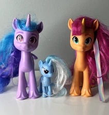 My Little Pony Lot of 3 Izzy, Trixie, and Sunny UNBOXED