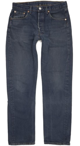 Levi's 501 Herren Blau Straight Regular Jeans W32 L31 (102912) - Bild 1 von 10