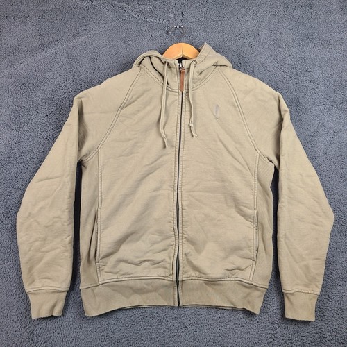 Ecologyst Mens Organic Cotton Full Zip Hoodie Heavy Cotton Made in Canada Size M