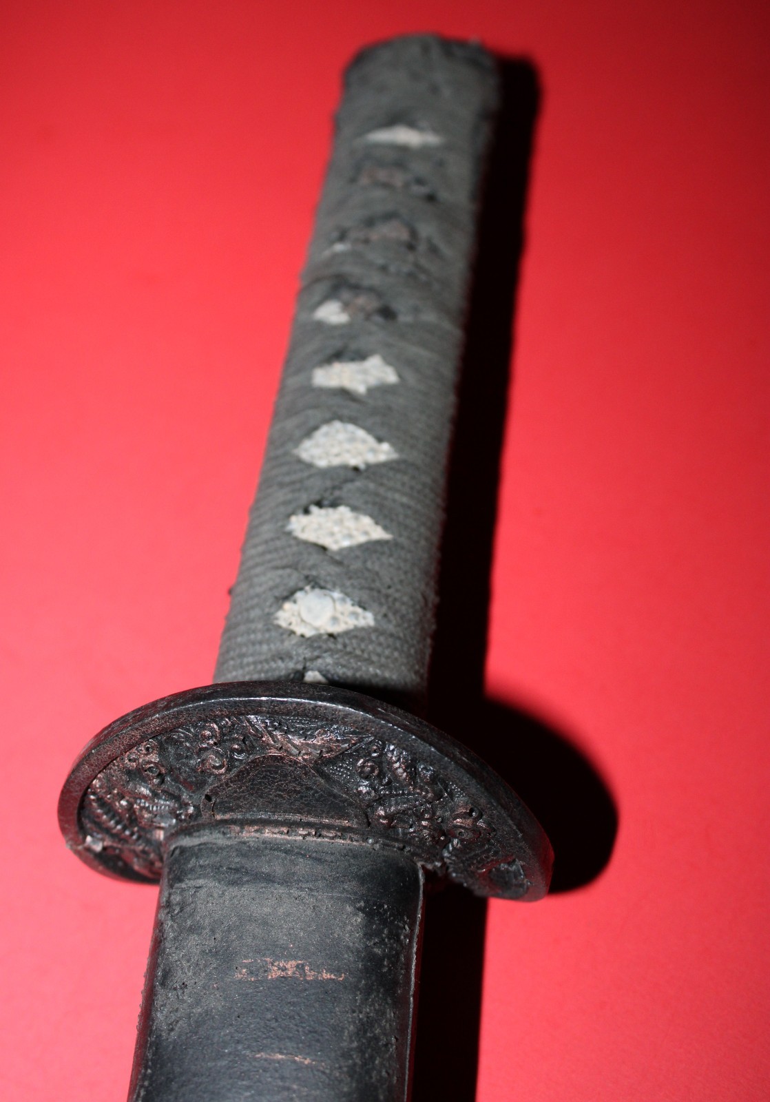 Global EFX genuine screen used movie TV prop Wakizashi sword rubber stunt weapon