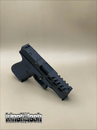Glock 45 Gen 5 Black Raptor Cut Complete Slide RMR Cut w/ Black - UPPER ...
