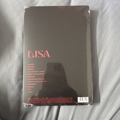 リサ ALTER EGO 直筆サインカード付き 限定盤 CD レコード セット New BLACKPINK LISA Alter Ego Limited Edition CD+Photo card+