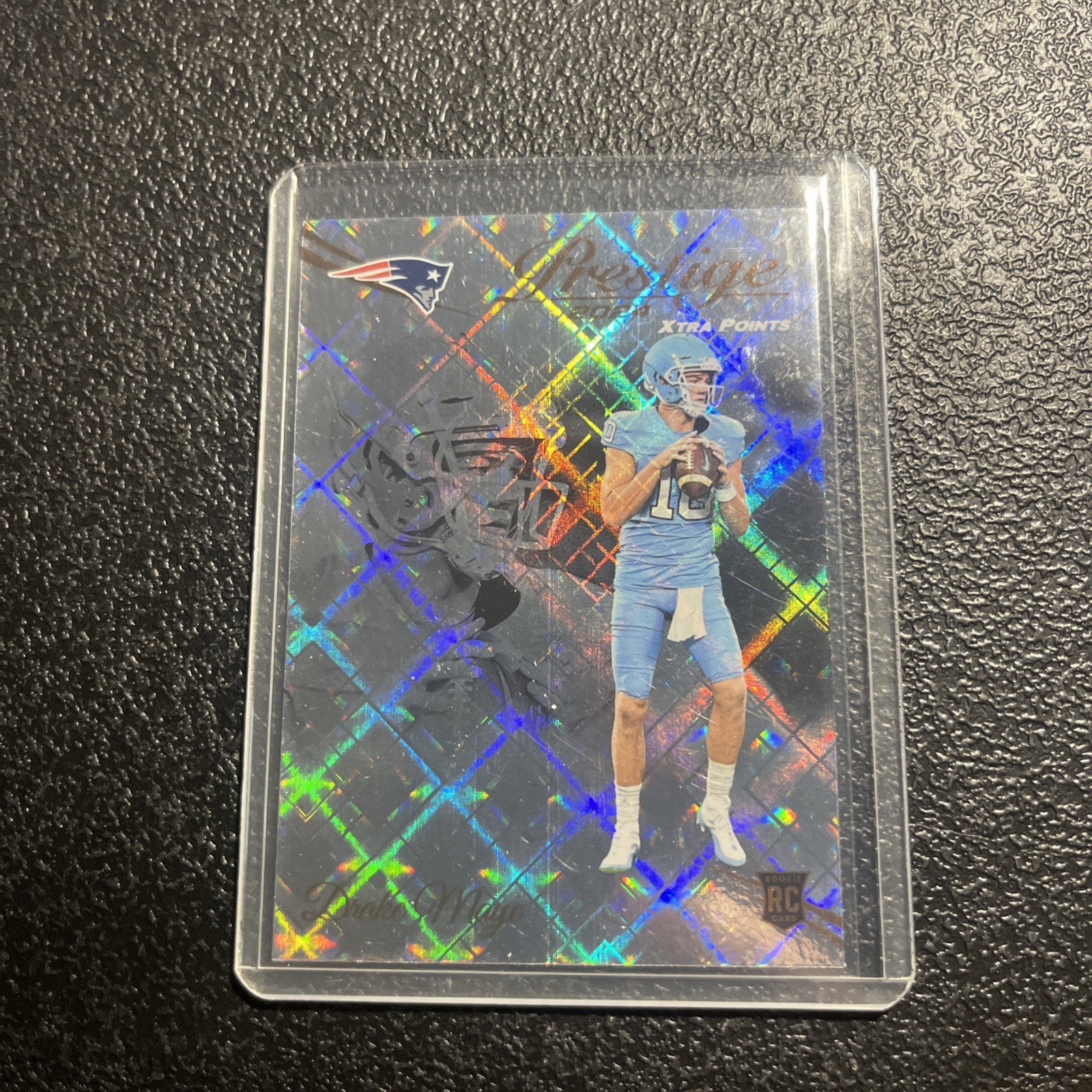 2024 Panini Prestige - Rookies Drake Maye #304 Xtra Points Sunburst (RC)