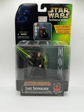 STAR WARS THE POWER OF THE FORCE LUKE SKYWALKER ELECTRONIC POWER F X 1997 NEW