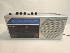 Sony Cfm-100 AM/FM Cassette Player Recorder - Tested Working