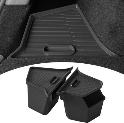 topfit Model Y Juniper Trunk Opbergbakken TPE Organizers Achterbak Side
