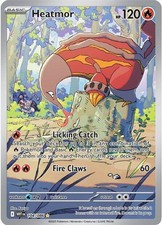 Heatmor 104/086 Illustration Rare White Flare Pokemon Holo Near Mint on eBay
