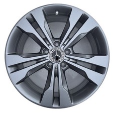 MERCEDES CLA A B CLASS 18" ALLOY WHEEL TITANIUM GREY ANTHRACITE OEM A2464010400