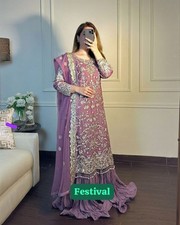 Pakistani Salwar Kameez Ready To Wear Suits Indian Wedding Party Dress Bollywood