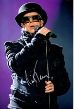 Neil Tennant - Pet Shop Boys Signed Autographed 12 x 8 inch Photo with COA