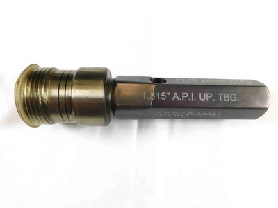 NEW 1.315 10 UP TBG API 5B PIPE THREAD PLUG GAGE EXTERNAL UPSET TUBING EUE