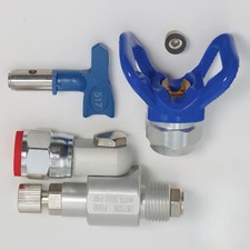 287030 Nozzle Airless Paint Gun Pole Extensions Clean Shot Shut-Off Valve 517