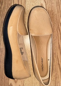 Comfortview Jemma Womens Loafers Shoes Light Tan Size 11