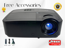 InFocus IN2128HDx DLP 4K Projector 4000 Lumen...