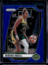 2024 Panini Prizm WNBA - Mercedes Russell #109 Blue Prizm /199